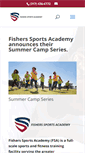 Mobile Screenshot of fisherssportsacademy.com